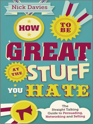 cover image of How to Be Great at the Stuff You Hate